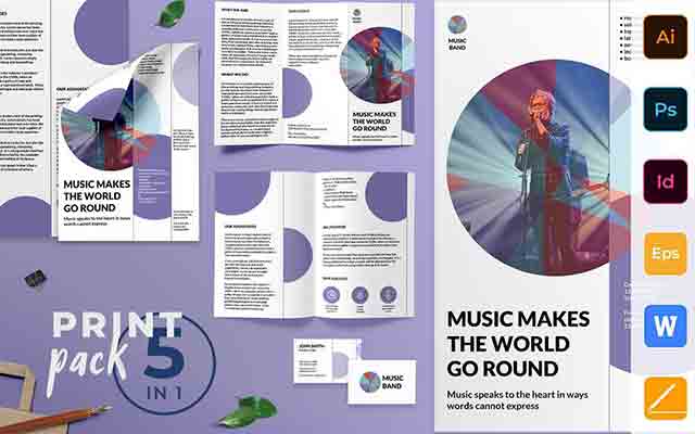 Music Band Print Pack 3963536 Free Download