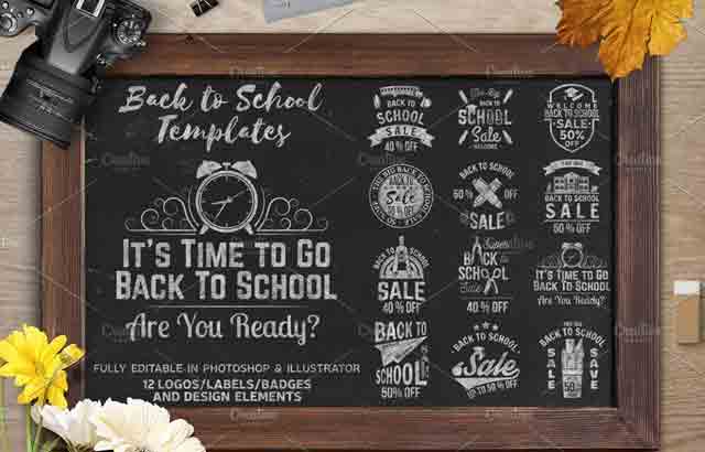 Back to School Sale Collection Download Free