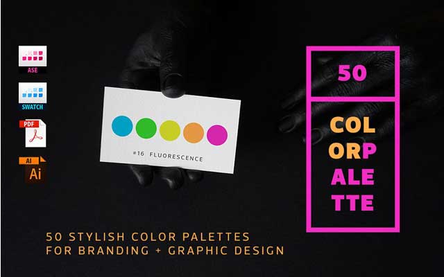 50 Color Palettes for Branding