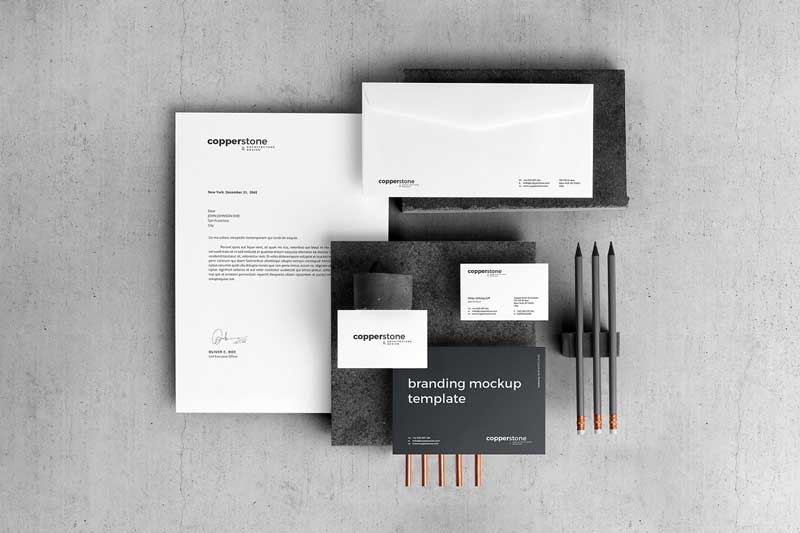Copperstone Branding Mockup Vol. 2 Copperstone Branding Mockup Vol. 2