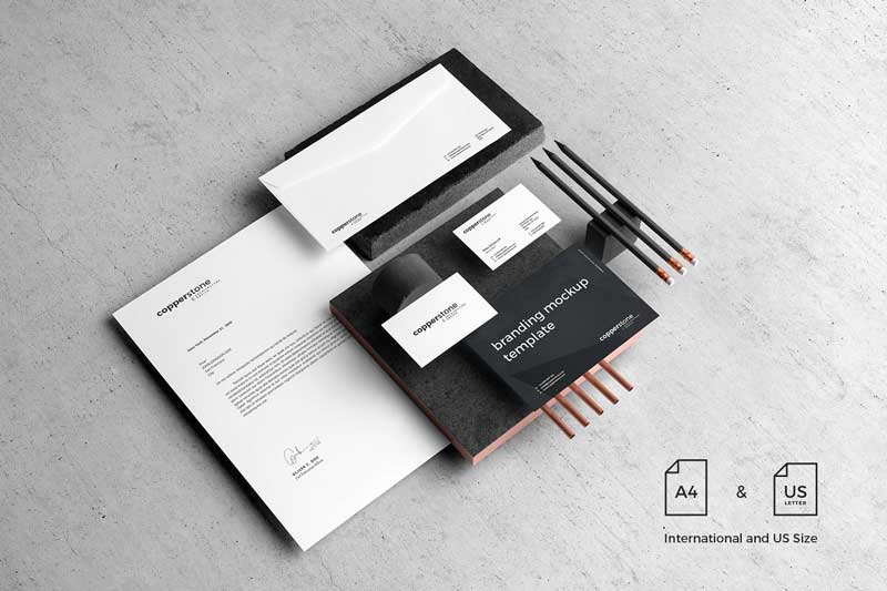 Copperstone Branding Mockup Vol. 2 Copperstone Branding Mockup Vol. 2