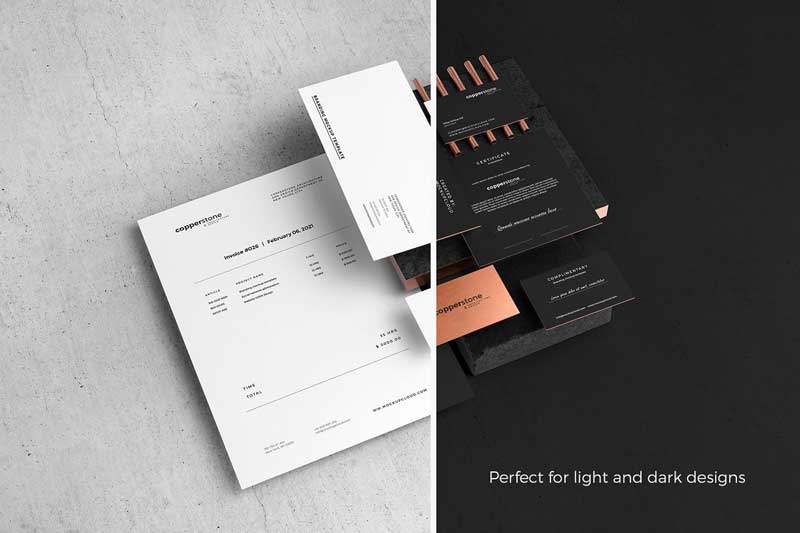 Copperstone Branding Mockup Vol. 2 Copperstone Branding Mockup Vol. 2