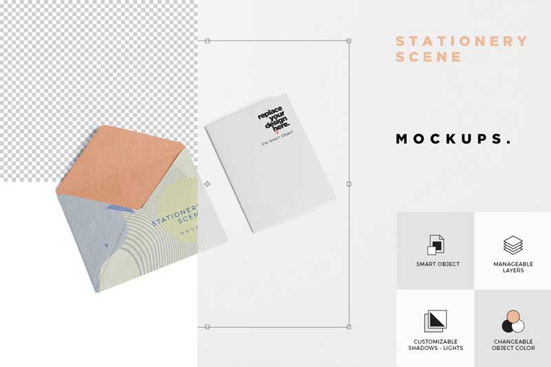 Creativemarket 3 Stationery Mockup Scenes Creativemarket 3 Stationery Mockup Scenes