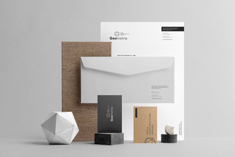 Geometria Branding Mockup 3