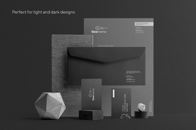 Geometria Branding Mockup 4