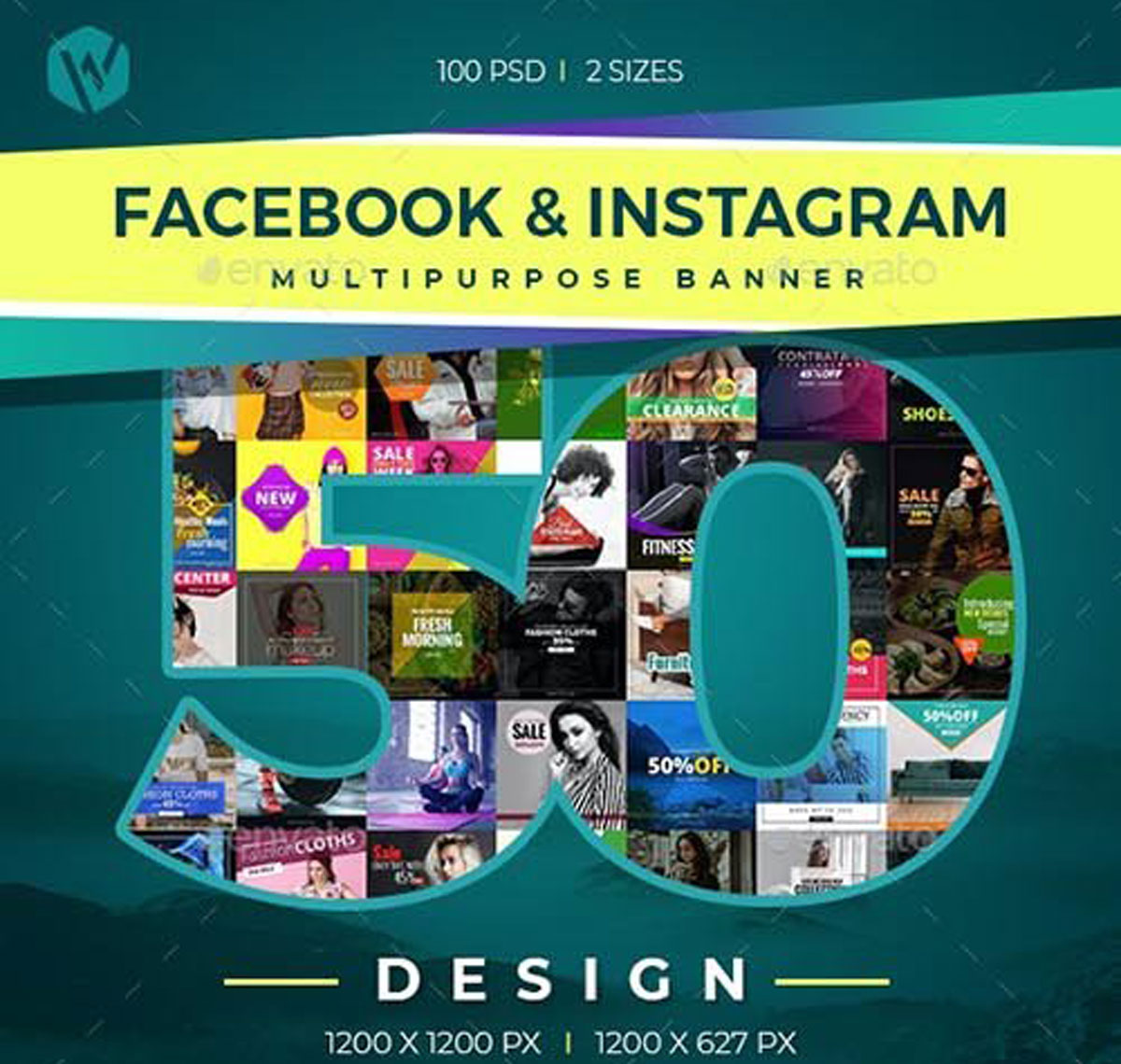 50 Facebook & Instagram Banners 26941240