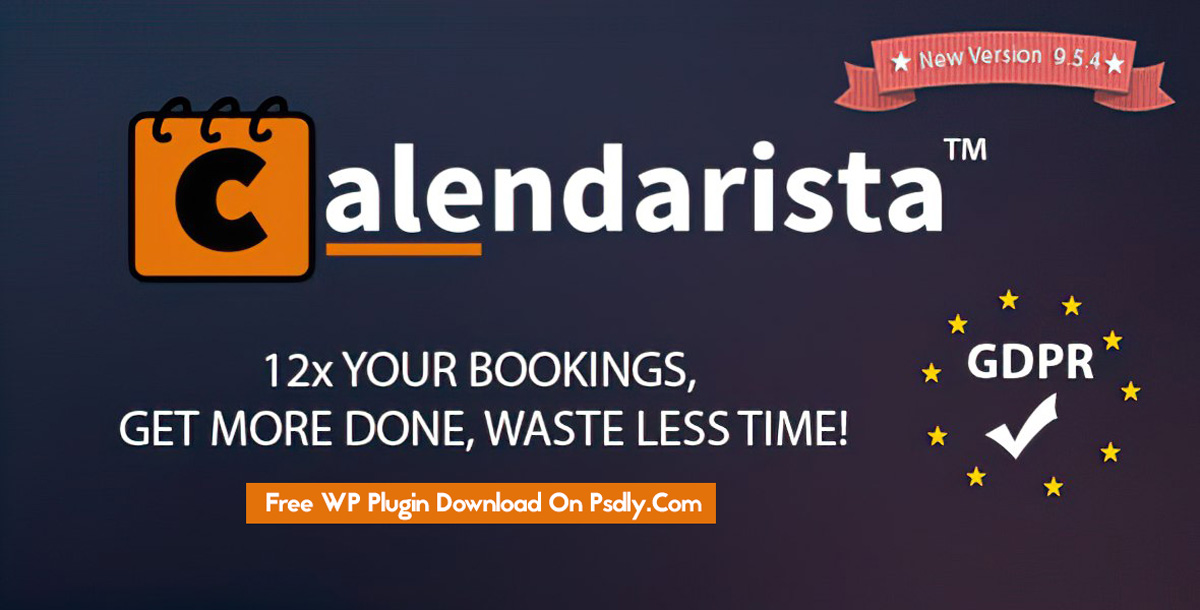Calendarista Premium v9.5.3 - WP Appointment Booking Plugin and Schedule System 21315966