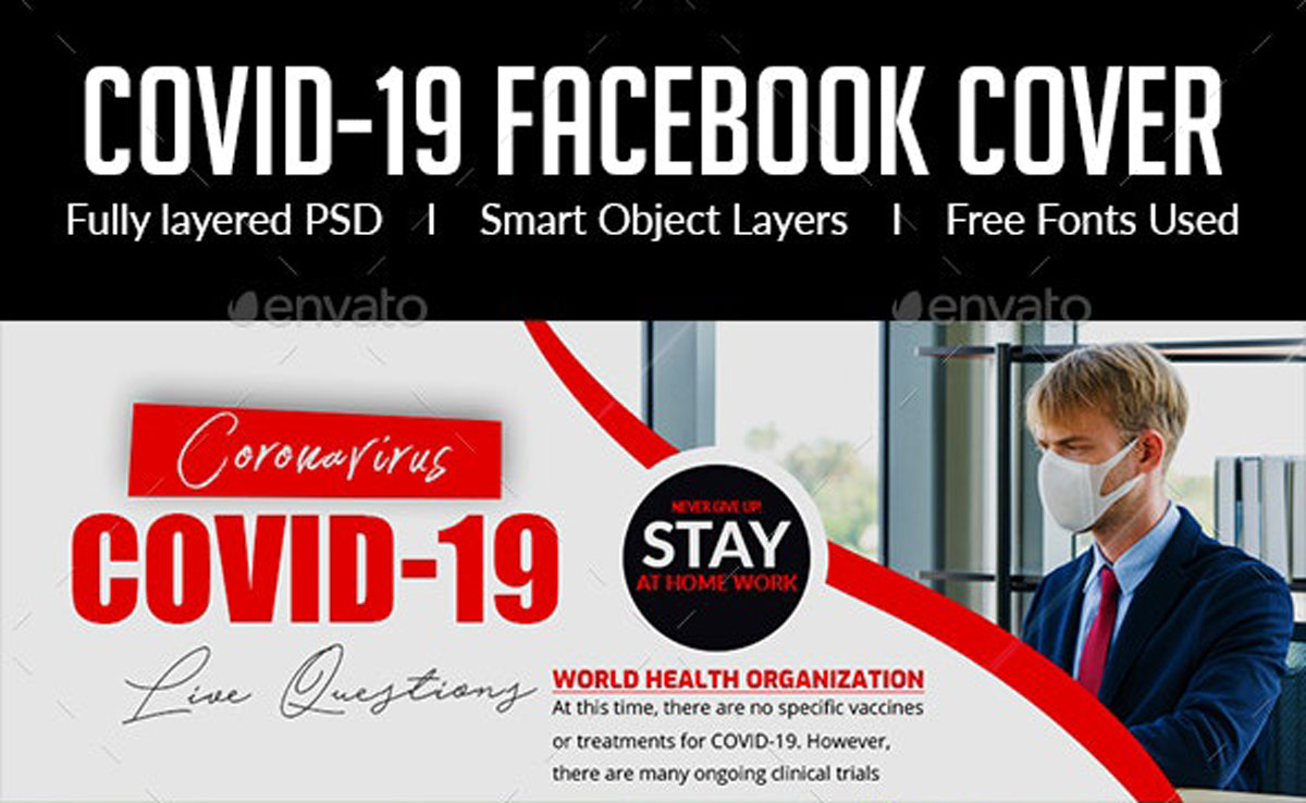 Covid 19 Facebook Cover 26497082