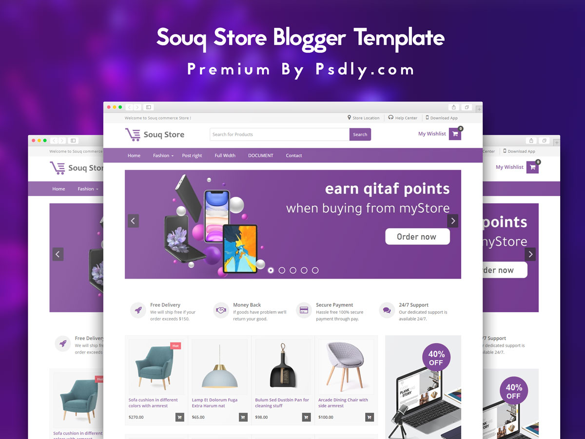 store-blogger-template-free