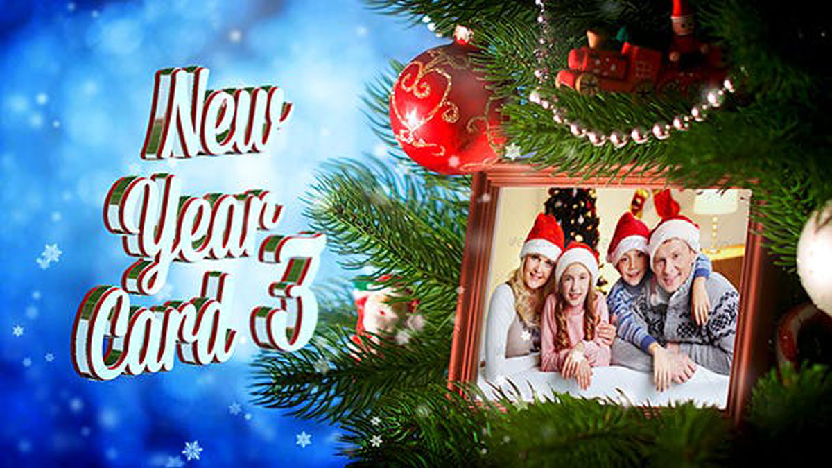 Videohive - New Year Card 3 - 18628564