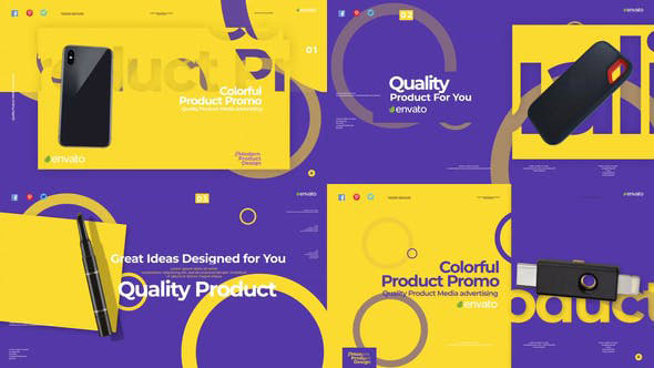 Videohive Colorful Product Promo 25324979