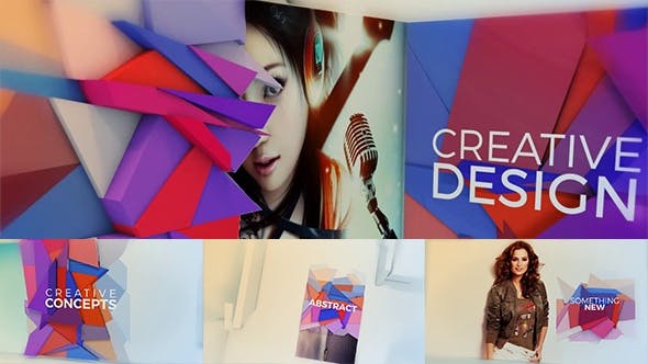 Videohive Abstract Colorful Display 18151636