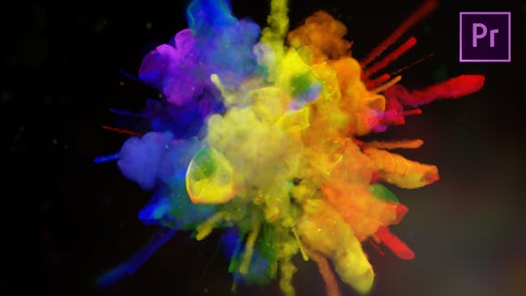 Videohive Exploding Colors Logo Reveal Premiere Pro 23198911
