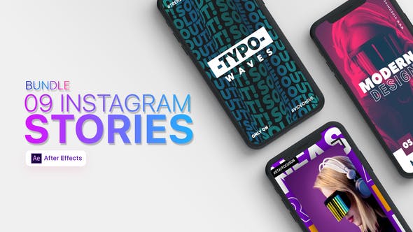 Videohive 09 Instagram Stories Bundle 26279921