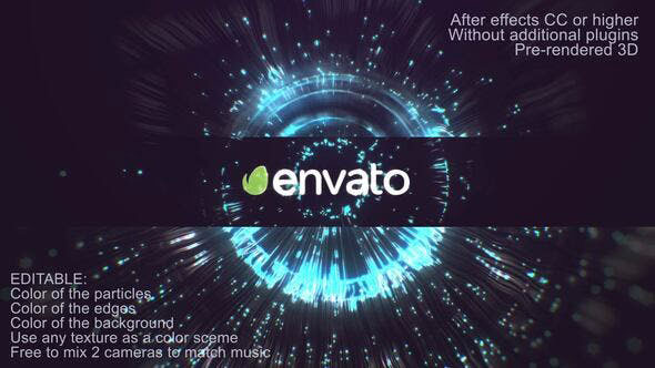 Videohive Crystall Particle Logo Reveal 28806397
