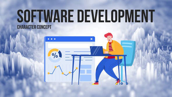 Videohive Software development Flat Concept 28862975