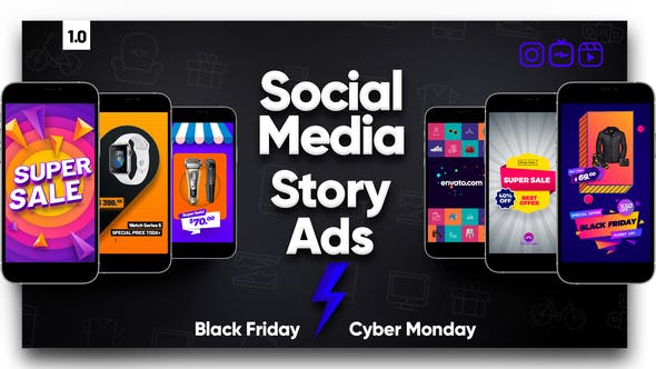 Videohive Social Media Story Ads 29246795