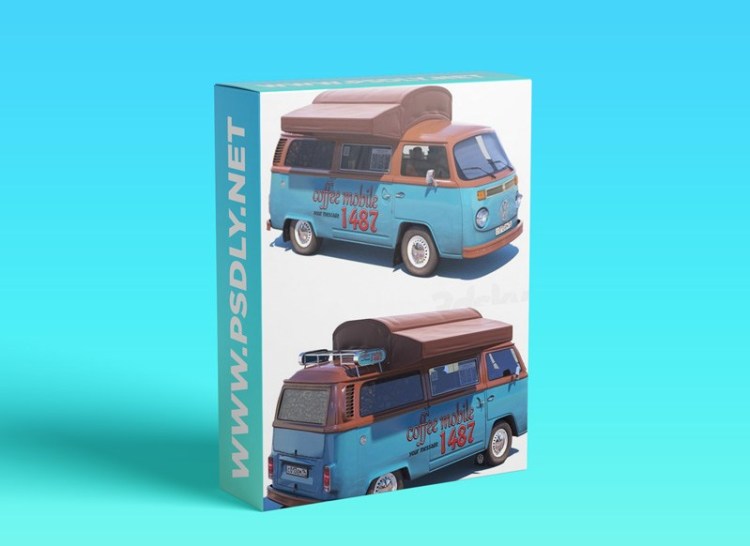 Street coffee car Volkswagen