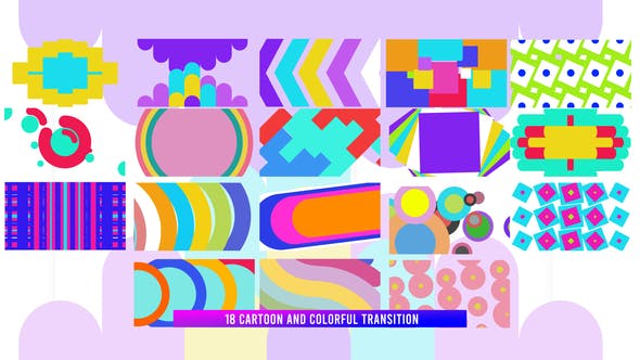 FREE] Videohive Colorful Transition Pack 28485748 ( ͡° ͜ʖ ͡°)