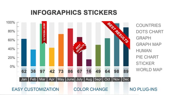 Videohive Infographics stickers 22492051