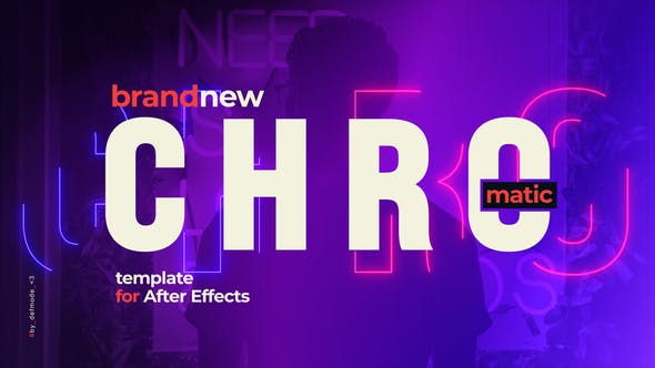 Videohive Chromatic Typographic Promotion Opener Slideshow 31302209