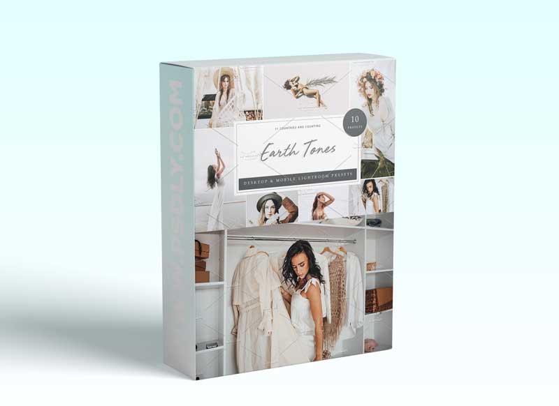 CreativeMarket - 10 x Lightroom Presets Earth Tones 5962531