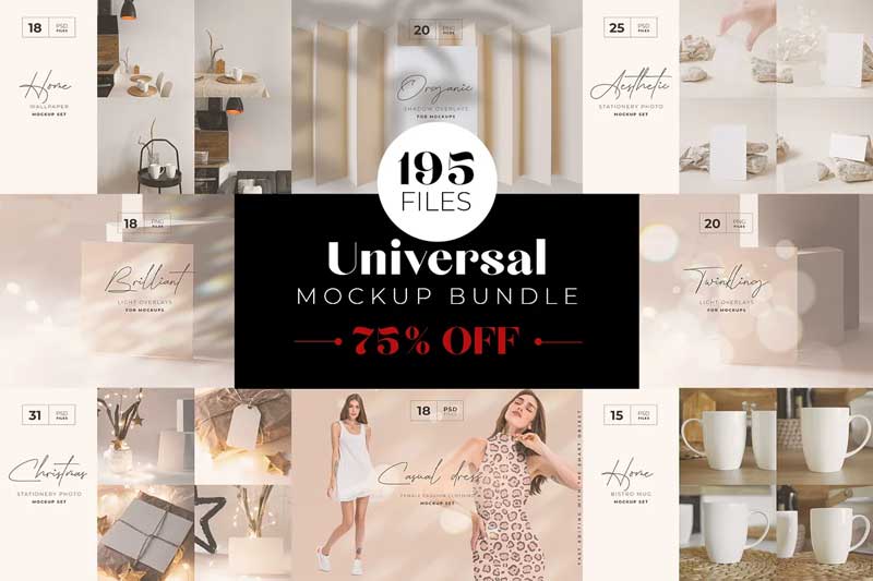CreativeMarket - Universal Mockup Bundle 5960408