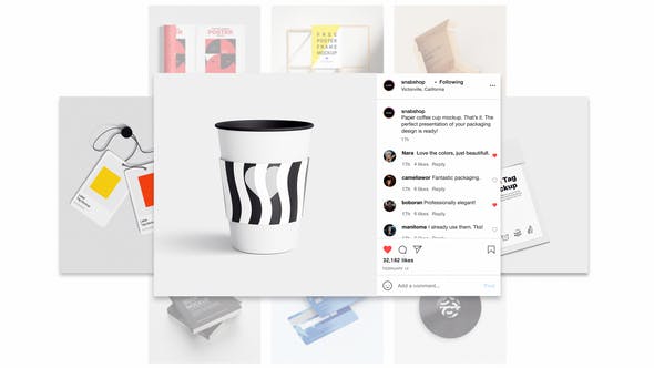 Videohive Instagram Portfolio Promo 31304180