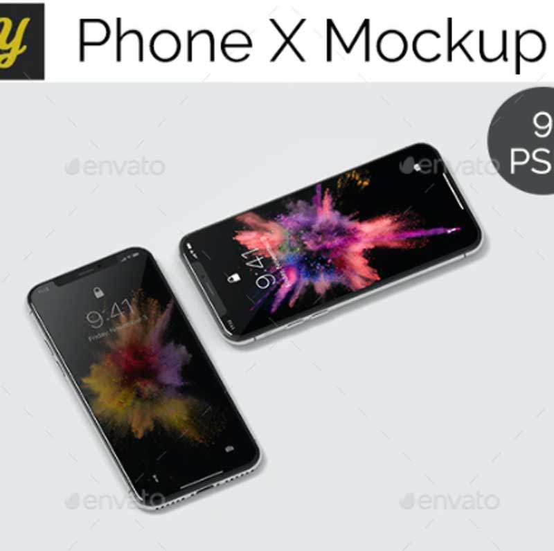 Graphicriver - 22061993 iPhone X Mockup