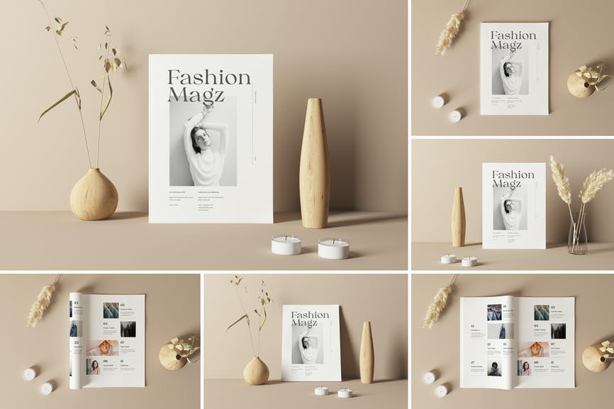 Magazine Photoshop Mockups