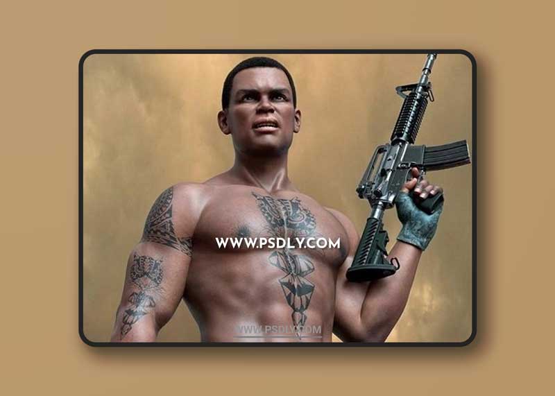 MR John for Genesis 8.1 Male