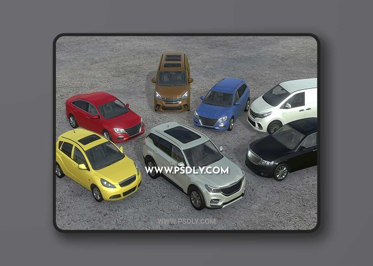 Unity Asset - 7 Cars Pack v1.0