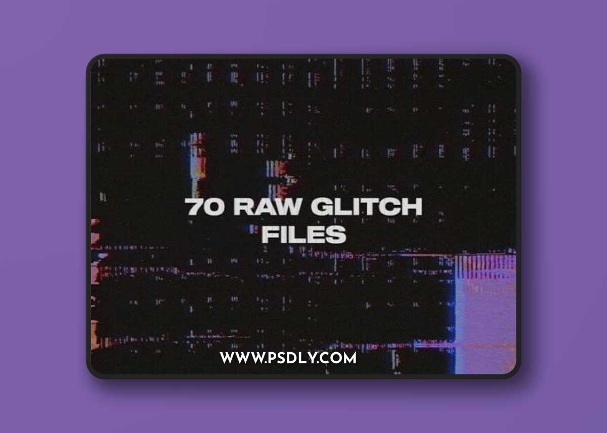 Steven McFarlane Design Raw Ultimate Glitches