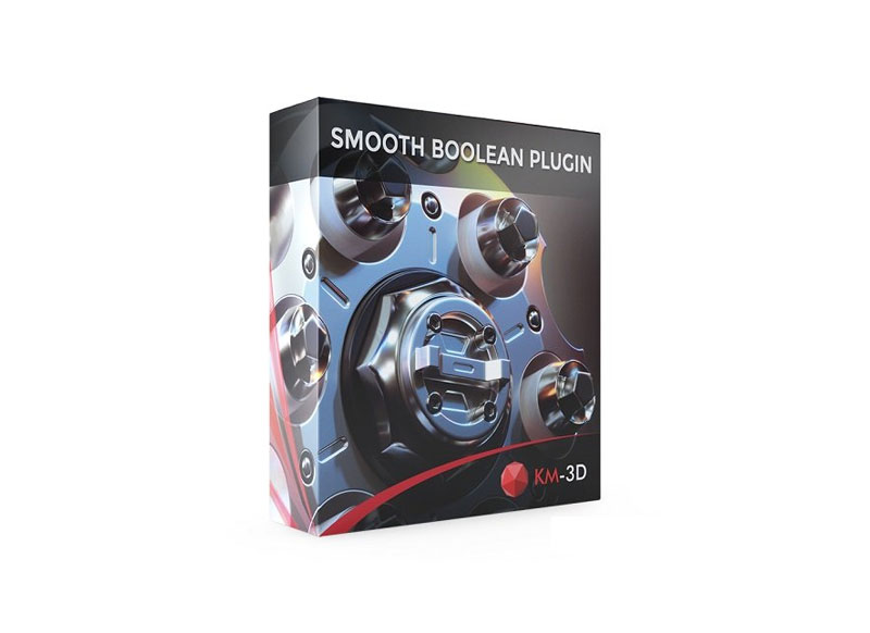 KM-3D SmoothBoolean v2.1 for 3ds Max 2015 - 2024