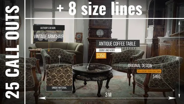 Videohive 25 Call Outs for After Effects 47254075