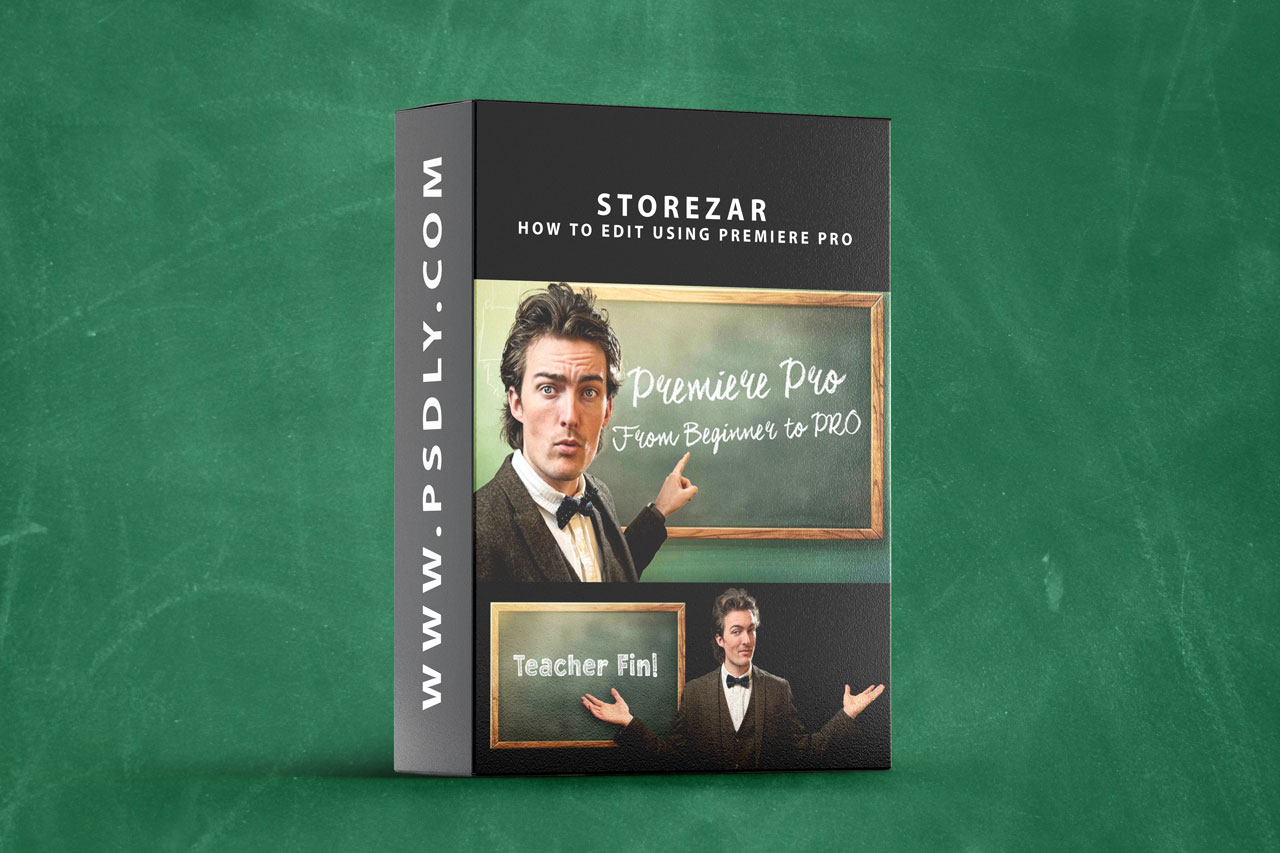 Psdly - Download Free Premium Graphics Design Elements & Web Theme 59 STOREZAR – How To Edit Using Premiere Pro, From Beginner to Pro
