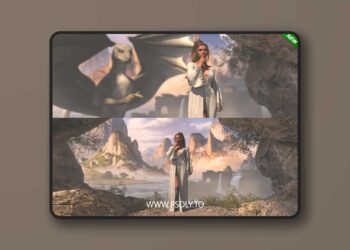 Quick Fantasy Vignette 2 Poser