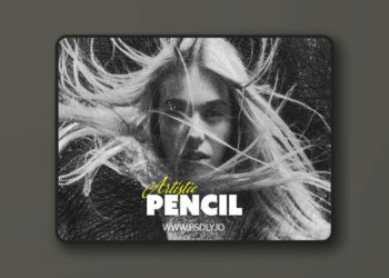 Artistic Pencil Photo Effect for Photoshop