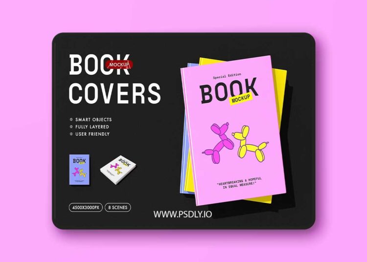 CreativeMarket - Book Mockup Collection 1 CreativeMarket Book Mockup Collection