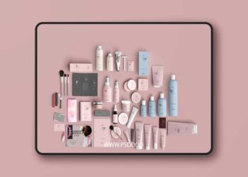 PMVCH Mockup 100 Cosmetic Mock up Collection