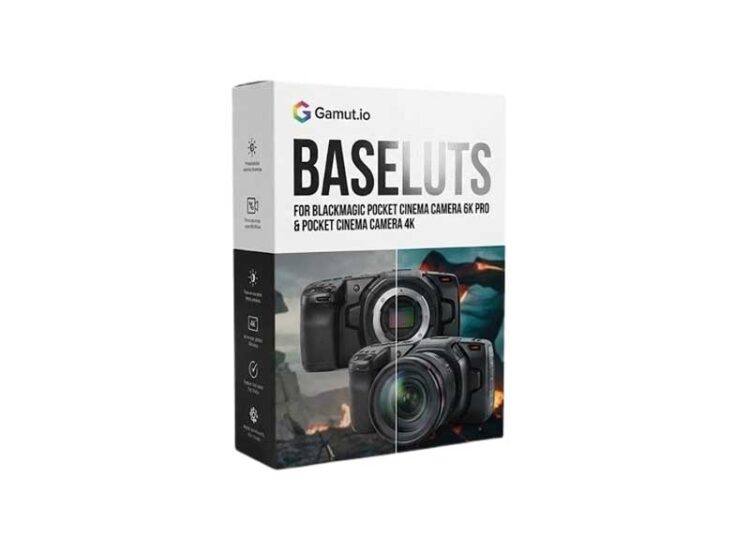 Gamut - BaseLUTs for Blackmagic Pocket Cinema Camera 6K Pro and Pocket Cinema Camera 4K 1 Gamut BaseLUTs for Blackmagic Pocket Cinema Camera 6K Pro and Pocket Cinema Camera 4K