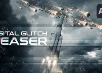 Videohive Cinematic Glitch Action Trailer 62120129